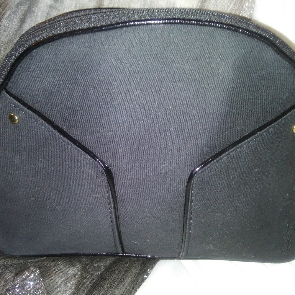 Authentic YSL makeup bag
